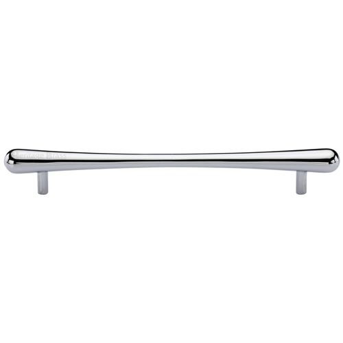 M Marcus Heritage Brass T-Bar Raindrop Design Cabinet Pull 256mm Centre to Centre